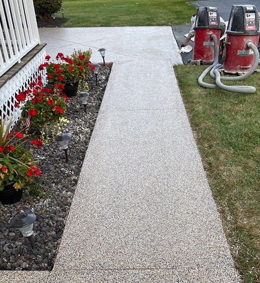 8. Walkway and Patio Coating Removal